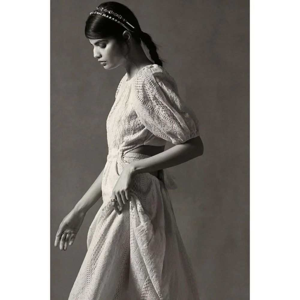 Anthropologie Agneza Lace Maxi Dress